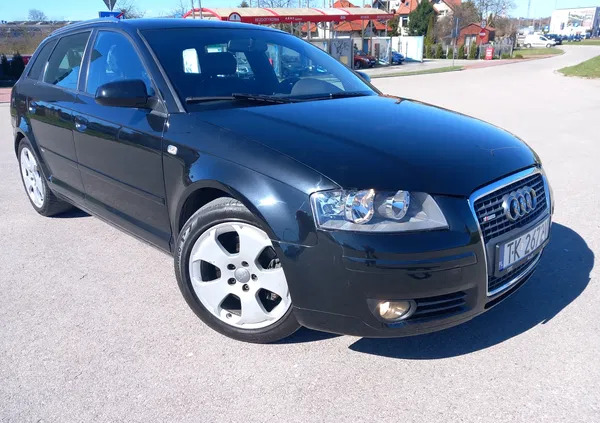 świętokrzyskie Audi A3 cena 19000 przebieg: 249000, rok produkcji 2007 z Kielce